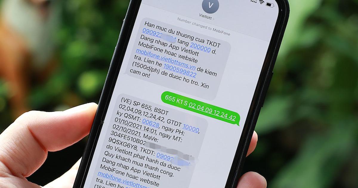 Hướng dẫn cách mua Vietlott qua SMS MobiFone đơn giản nhất