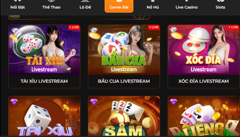 Game casino Debet online có gì đặc biệt